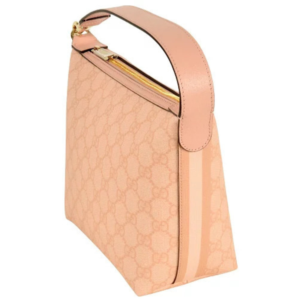 Gucci Ophidia Super Shoulder Bag GG Supreme Canvas Pink - Picture 2 of 7